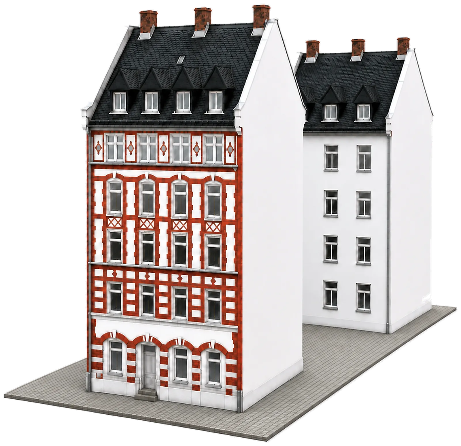 Visualisierung des Gebäudes HERITAGE 27
